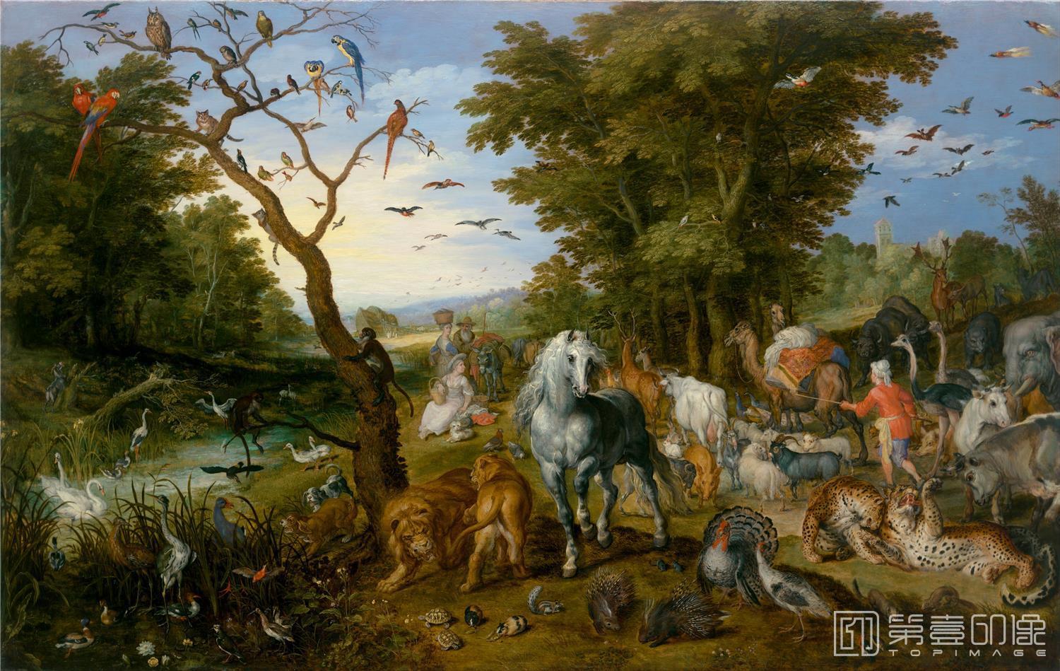油画-彼得·勃鲁盖尔 Jan Brueghel-044